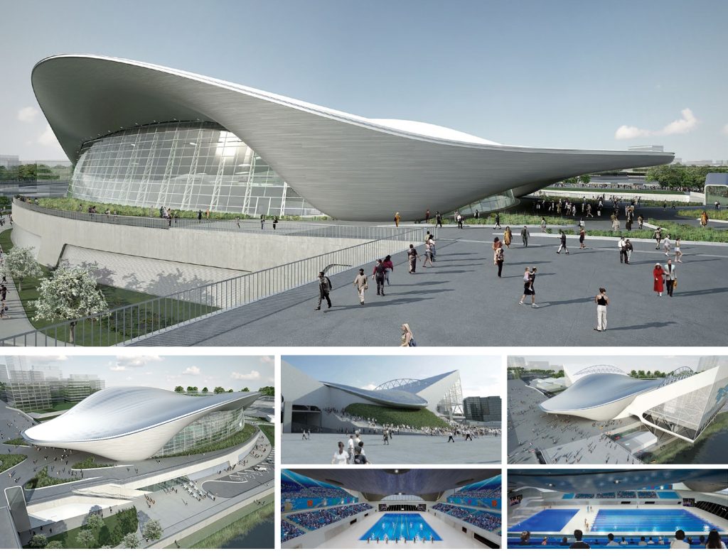 Olympics Aquatic Center - Archweb