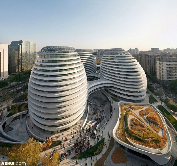 Công trình Galaxy SOHO / thiết kế: Zaha Hadid Architects - Ashui.com